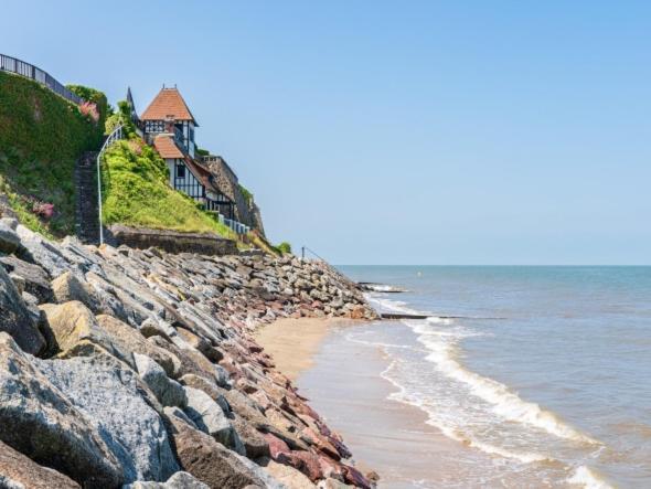 Studio Vue Mer A 2 Min De La Plage Віллервіль Екстер'єр фото